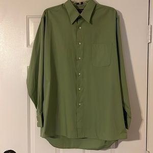 Gently Worn Men’s Button, Long Sleeves Covington Dress Shirt